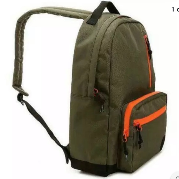 Converse Go Backpack Unisex Green Mandarin - Picture 2 of 9